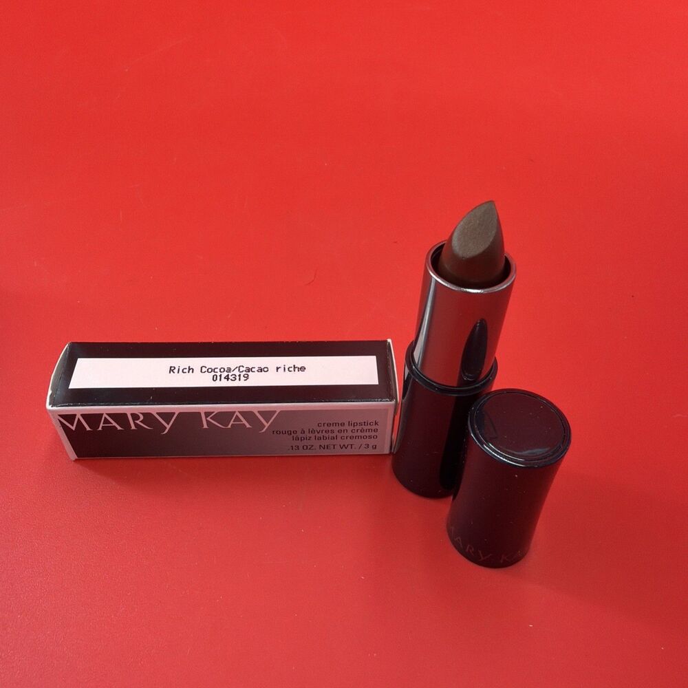 Mary Kay Creme Lipstick RICH COCOA 014319 Discontinued Shade New in Box
